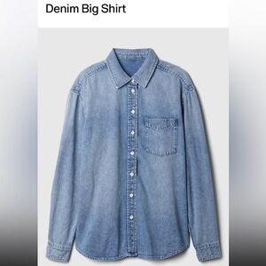Gap, Denim Big Shirt